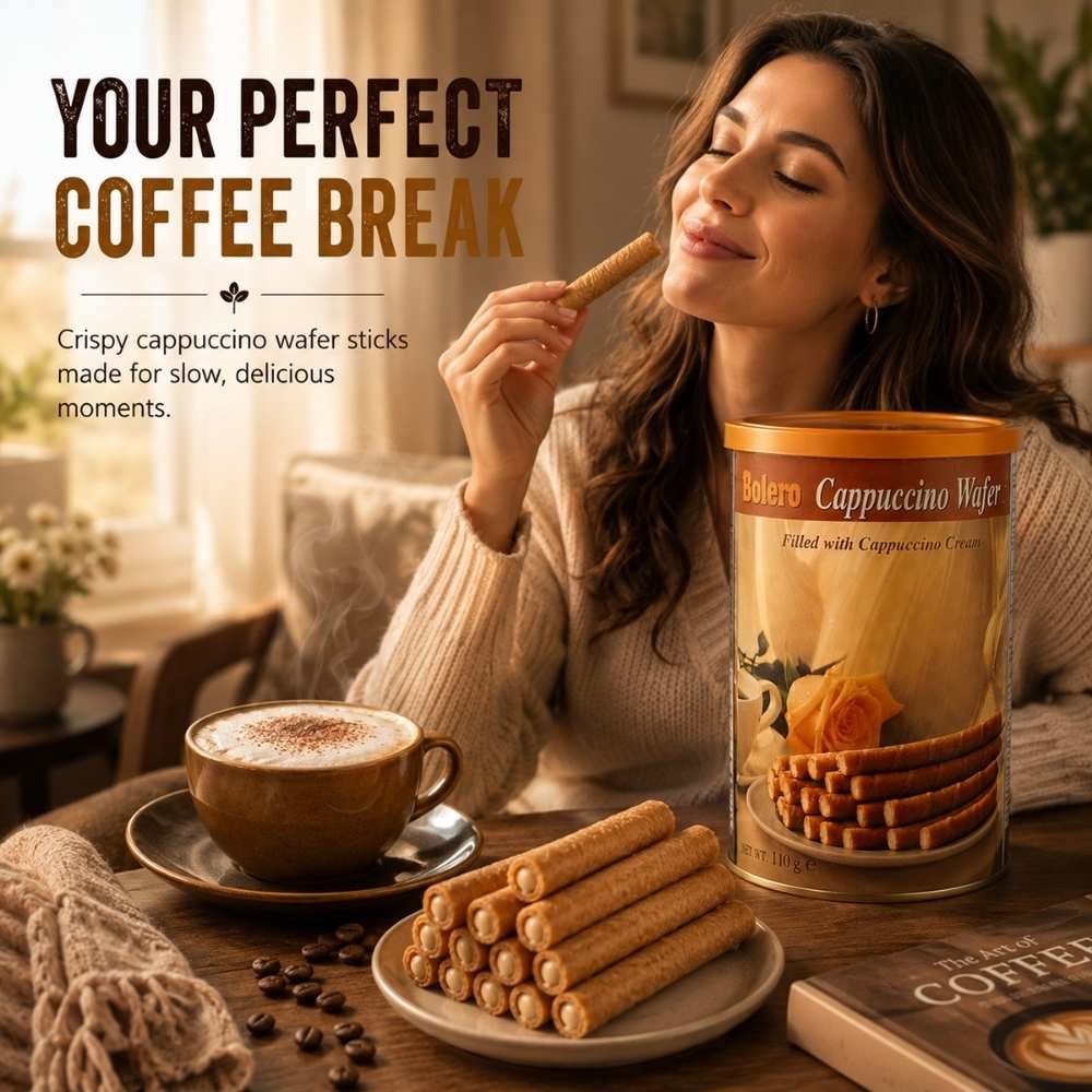 Bolero Cappuccino Wafer Sticks3