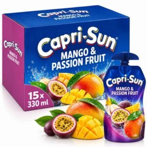 Capri-Sun Mango & Passion Fruit Juice Drink 15 x 330ml Resealable Pouches