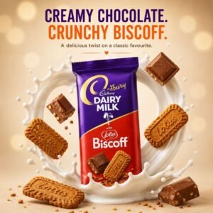 Cadbury Dairy Milk Biscoff Biscuit (350g)– Smooth Milk Chocolate with Biscoff Biscuit